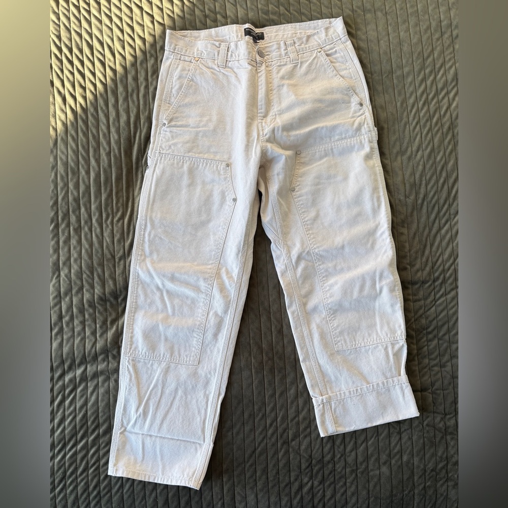 Banana Republic Men’s Carpenter Pants - 33x32 Ecru